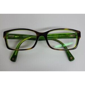 Coach Eyeglasses Frames  HC 6040 Brooklyn 5117 Tortoise Green 52-16-135 3219